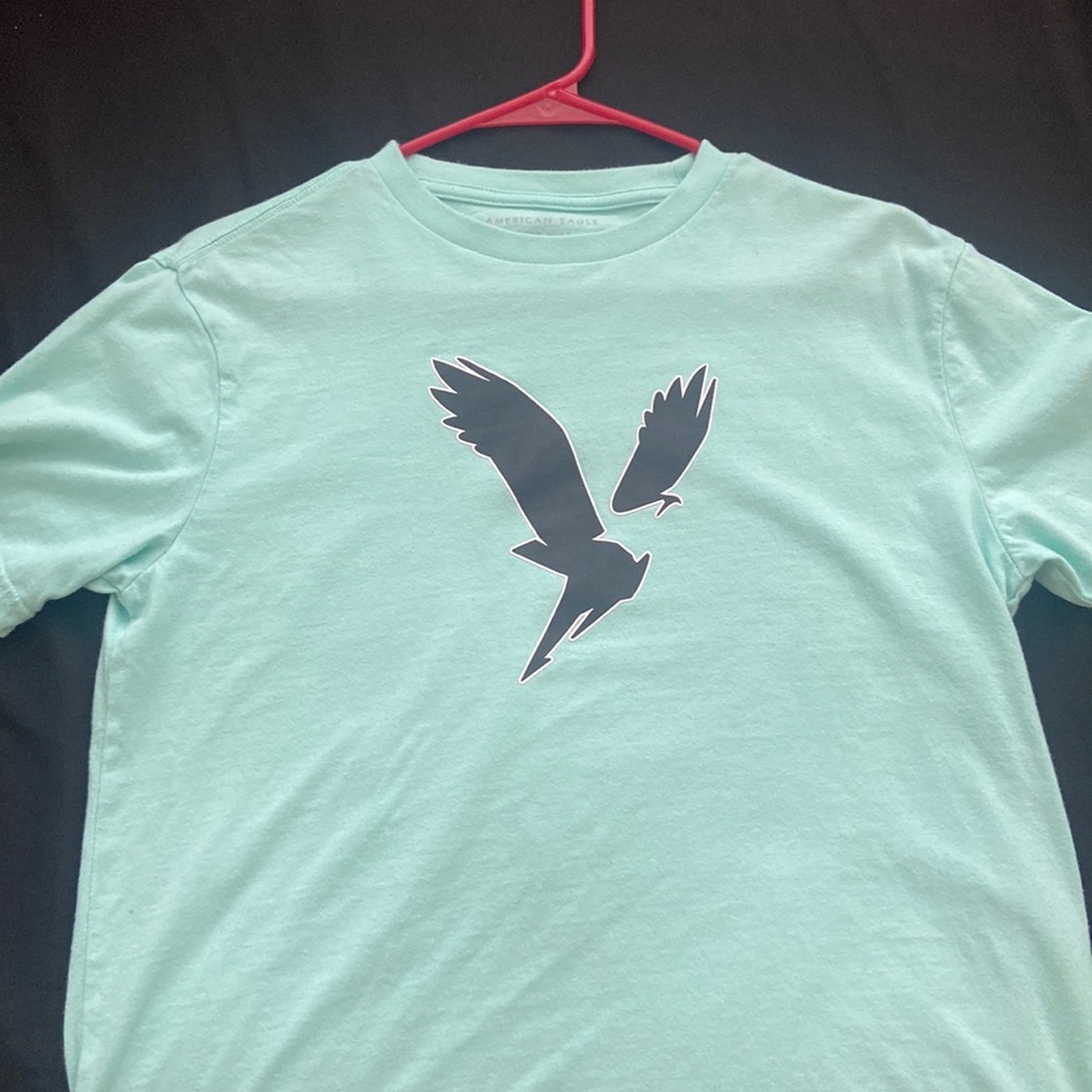 Turquoise American Eagle T-shirt